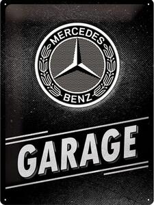 Metalowa tabliczka Mercedes-Benz - Garage, (30 x 40 cm)