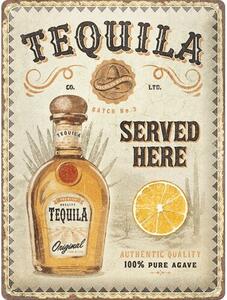 Metalowa tabliczka Tequila, (30 x 40 cm)