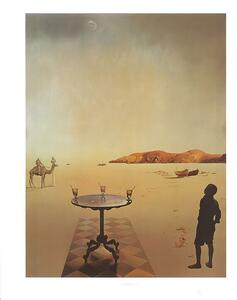 Druk artystyczny Sun table 1936, Salvador Dalí