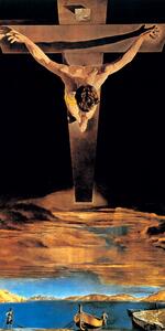 Druk artystyczny Christ of Saint John of the Cross 1951, Salvador Dalí
