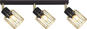 Lampy na listwie K-4782 z serii TROY GOLD