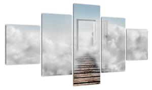 Obraz - Drzwi do nieba (125x70 cm)