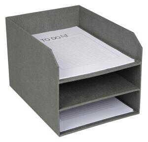 Kartonowy organizer na dokumenty Trey – Bigso Box of Sweden