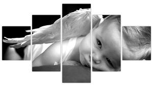 Obraz anioła dziecka (125x70 cm)