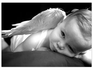 Obraz anioła dziecka (70x50 cm)
