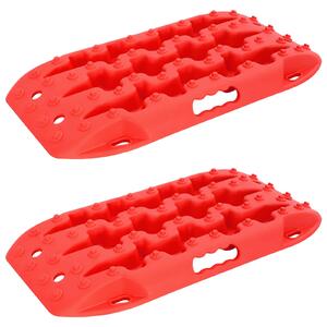 Deska trakcyjna 2 pcs czerwony 57,5 x 30,5 x 5,5 cm