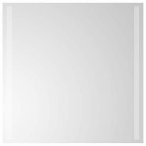 Lustro łazienkowe LED przezroczysty 60 x 60 cm szkło hartowane