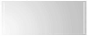 Lustro łazienkowe LED przezroczysty 100 x 40 cm szkło hartowane