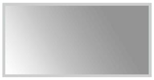 Lustro łazienkowe LED przezroczysty 80 x 40 cm szkło hartowane