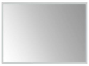 Lustro łazienkowe LED przezroczysty 70 x 50 cm szkło hartowane