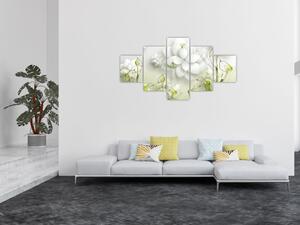 Obraz z kwiatami (125x70 cm)