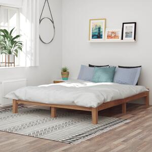 Rama łóżka, lite drewno tekowe, 160 x 200 cm