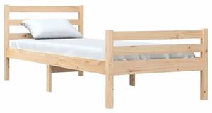 Pojedyncze łóżko z naturalnej sosny 90x200 R4-E48
