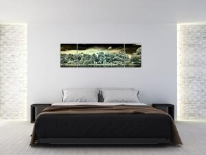 Obraz akwenu wodnego (170x50 cm)