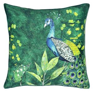 Poszewka na poduszkę dekoracyjną Designers Guild Arjuna Leaf Viridian OUTLET