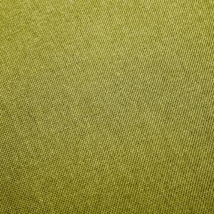 Fotel bujany, zielony, tapicerowany tkaniną