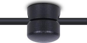 Czarna lampa wisząca z możliwością regulacji K-4896 z serii PUERTO