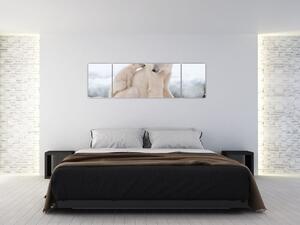 Obraz - Niedźwiedzie polarne (170x50 cm)