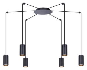 Lampa wisząca na sześć żarówek - pająk - K-4898 z serii PUERTO