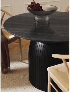 Okrągły stół do jadalni z marmurowym blatem Nelly, Ø 115 cm