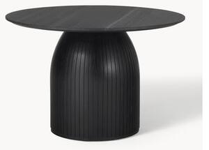 Okrągły stół do jadalni z marmurowym blatem Nelly, Ø 115 cm