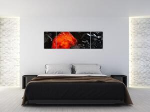 Obraz - świecący minerał (170x50 cm)