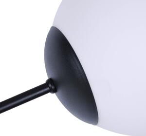 Nowoczesna lampa sufitowa z białymi kloszami K-4925 z serii SAVOY