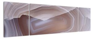 Obraz - Marmurowy agat (170x50 cm)