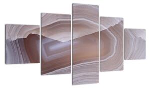 Obraz - Marmurowy agat (125x70 cm)