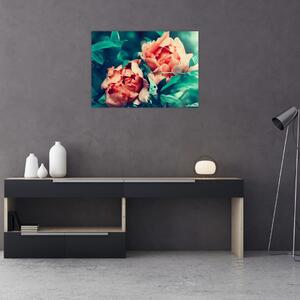 Obraz wiosennych kwiatów (70x50 cm)