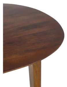 Owalny stół do jadalni z litego drewna mangowego Archie