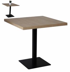 Stolik okolicznościowy kawowy 60cm x 60cm blat 36mm Loft industrial kod 1609