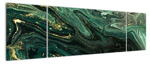 Obraz - Zielony marmur (170x50 cm)