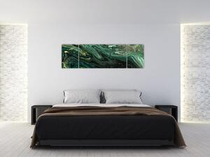Obraz - Zielony marmur (170x50 cm)