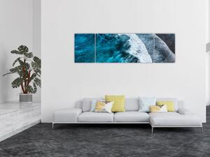 Obraz - Fale na morzu (170x50 cm)
