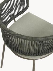 Krzesło ogrodowe z plecionym sznurkiem Nadin