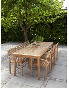 Stół ogrodowy z drewna tekowego Oxford, 210 x 90 cm