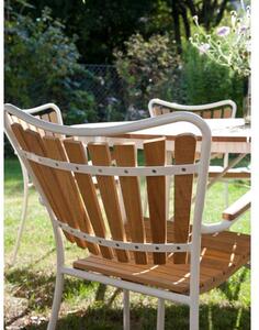 Krzesło ogrodowe z podłokietnikami Hard & Ellen