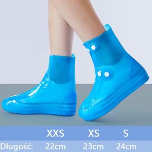 Wodoodporne nakładki na buty kalosze dla dzieci, Rozmiar: XXS
