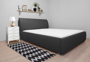Łóżko tapicerowane LAPAS 140/200 cm w minimalistycznym stylu