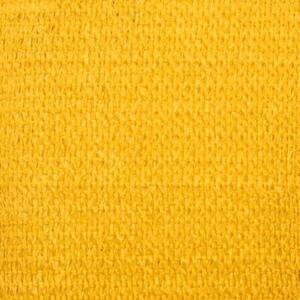 Żagiel przeciwsłoneczny, 160 g/m², żółty, 3x5 m, hdpe