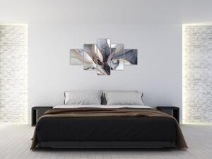 Obraz - Szary marmur (125x70 cm)