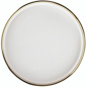 Altom Porcelanowy talerz deserowy Palazzo 21 cm, biały