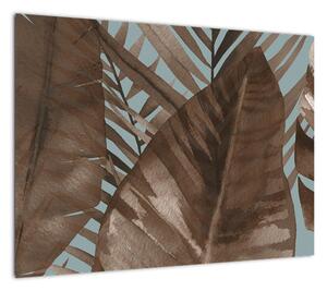 Obraz - Liście palmowe, akwarela (70x50 cm)