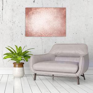 Obraz - Różowa mandala (70x50 cm)