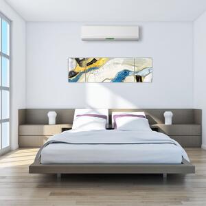 Obraz - Kolorowy marmur (170x50 cm)