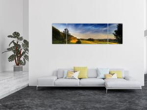 Obraz - Górska łąka (170x50 cm)