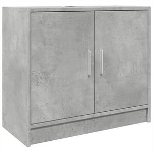 Szafka pod umywalkę, szarość betonu, 63x29x55 cm
