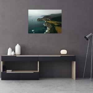 Obraz - Klif w oceanie (70x50 cm)