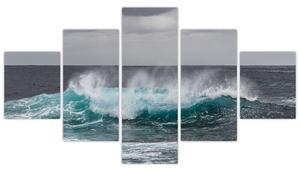 Obraz - Fale w oceanie (125x70 cm)